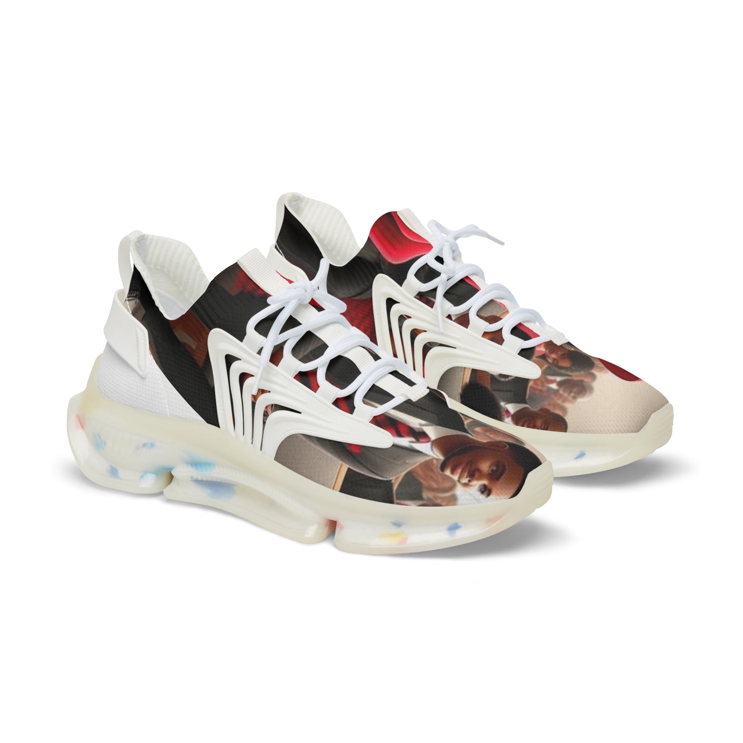 A family that prays together stays together” Men's Mesh Sneakers