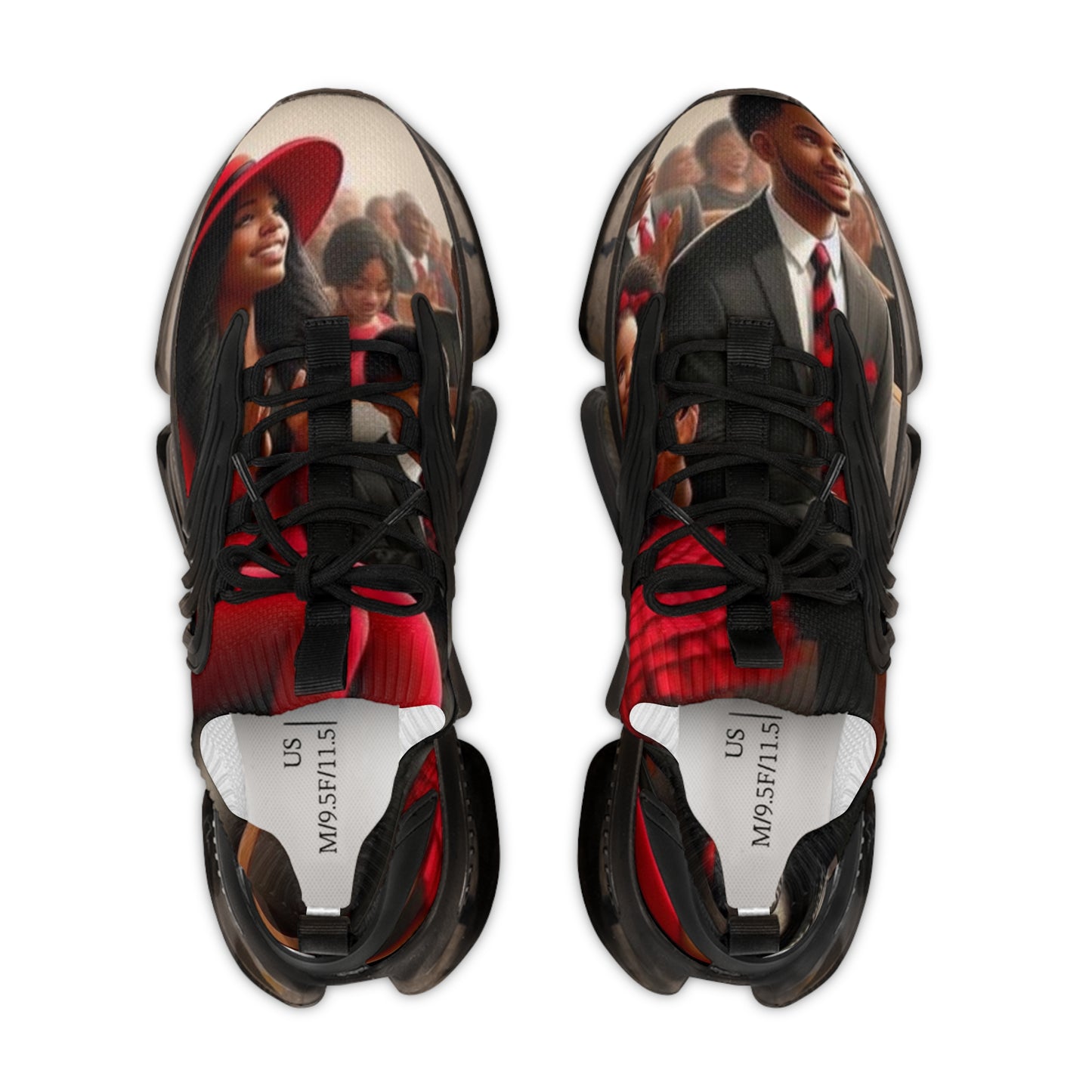 A family that prays together stays together” Men's Mesh Sneakers