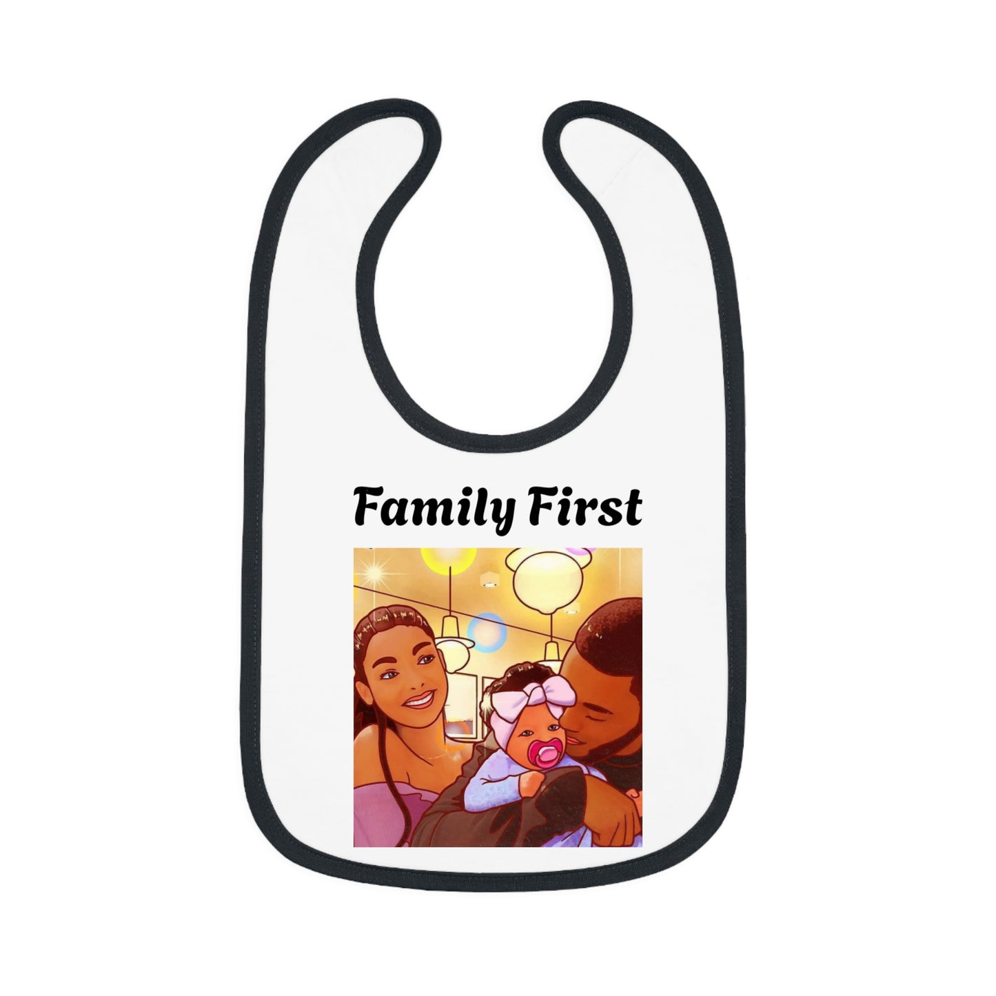 “Family first” Bib